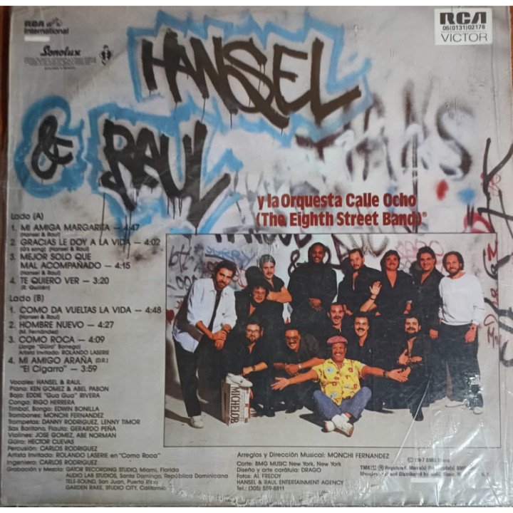 Hansel & Raul - Mi Amiga Margarita reverso