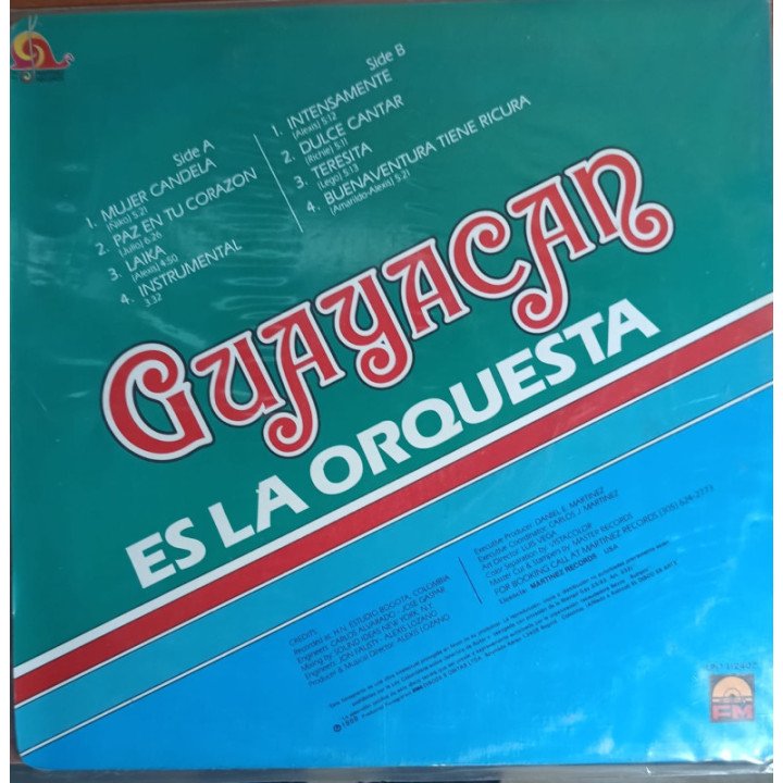 Guayacan Orquesta - Guayacan Es La Orquesta reverso