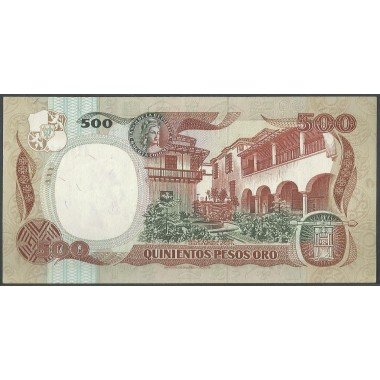 Billete de 500 Pesos 12 Oct 1987 BGW400
