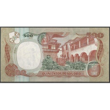 Billete de 500 Pesos 12 Oct 1985 BGW396