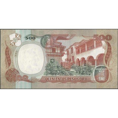 Billete de 500 Pesos 20 Jul 1984 BGW394