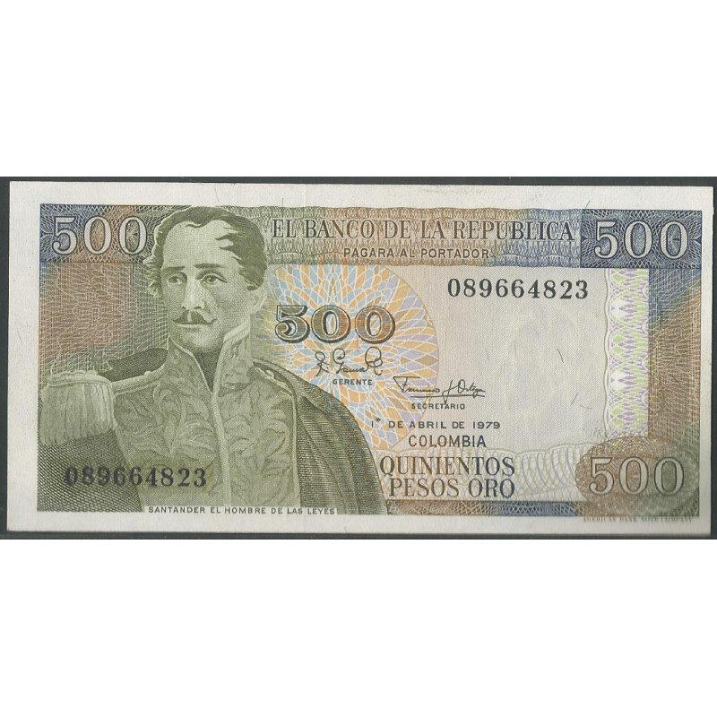 Billete de 500 Pesos 1 Abr 1991 BGW391 Pelicula
