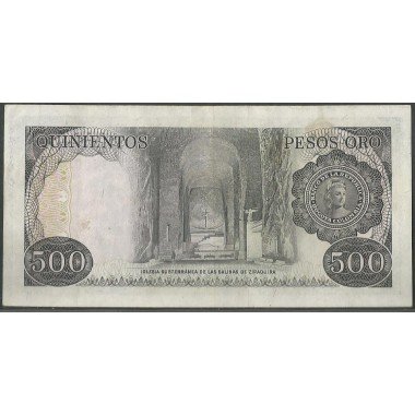 Billete de 500 Pesos 1 Abr 1979 BGW391 Pelicula
