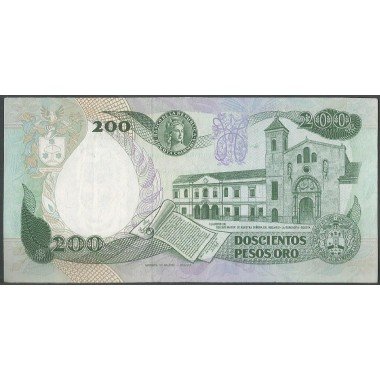 Billete de 200 Pesos 1 Nov 1989 BGW370