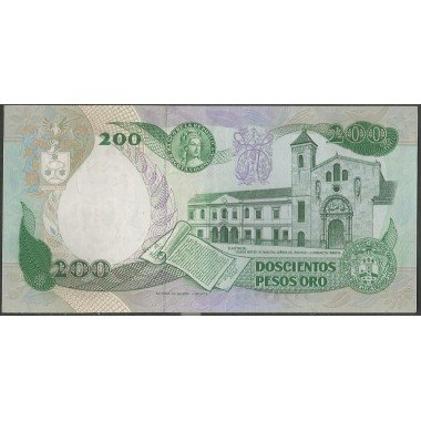 Billete de 200 Pesos 1 Abr 1989 BGW368