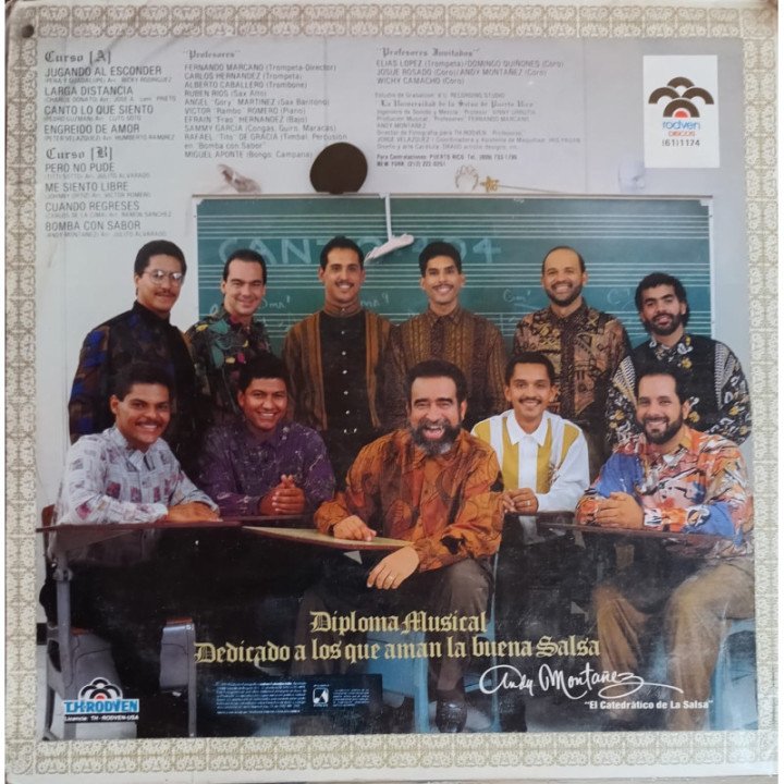 Andy Montañez - El Catederaico de La Salsa reverso