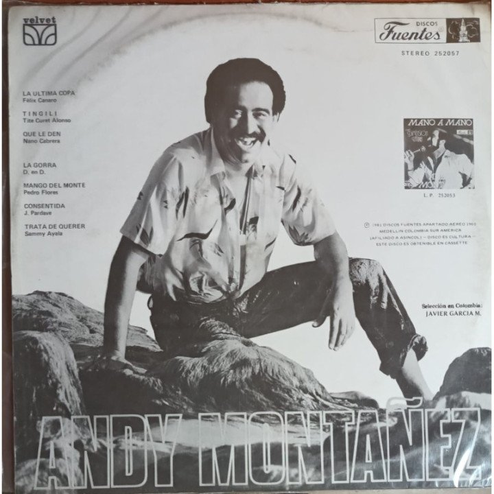 Andy Montañez reverso