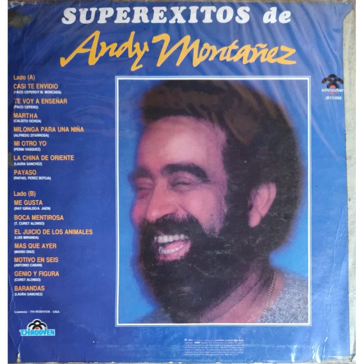 Andy Montañez - Superexitos reverso