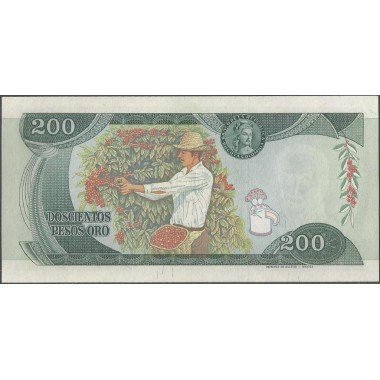 Billete de 200 Pesos 1 Ene 1982 BGW349