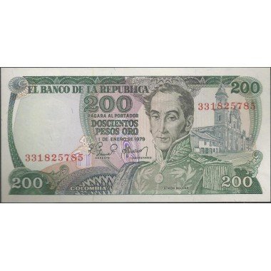 Billete de 200 Pesos 1 Ene 1979 BGW345