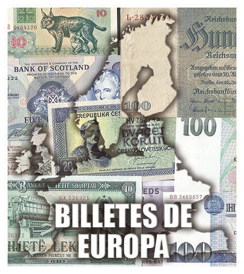 Billetes de Europa